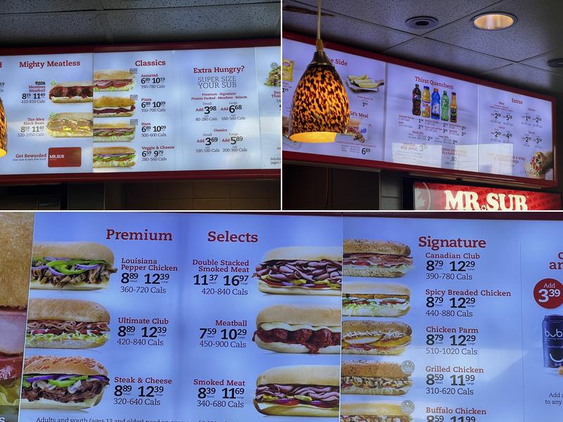 Mr.Sub Menu