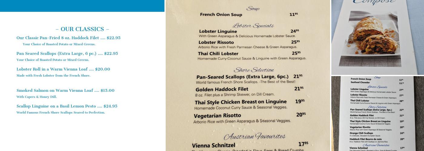 Restaurant Composé Menu
