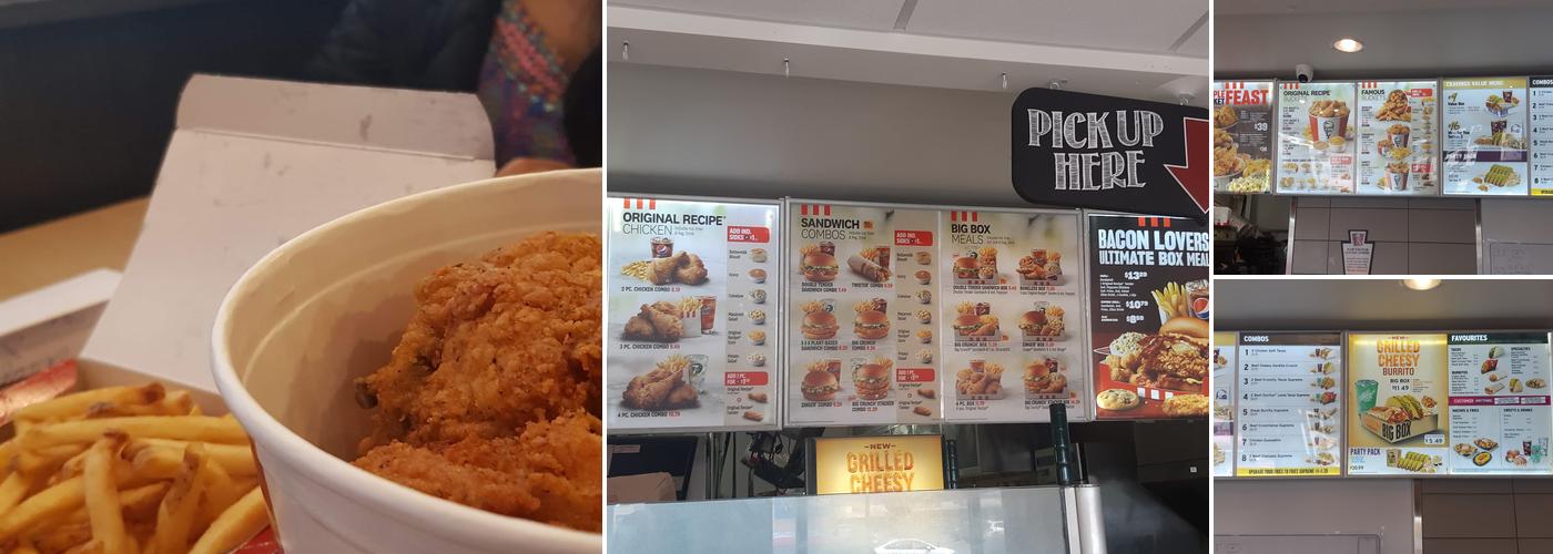 KFC Menu