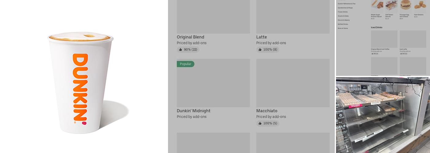 Dunkin' Menu