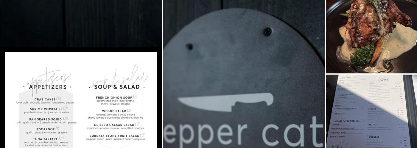Pepper Cat Menu