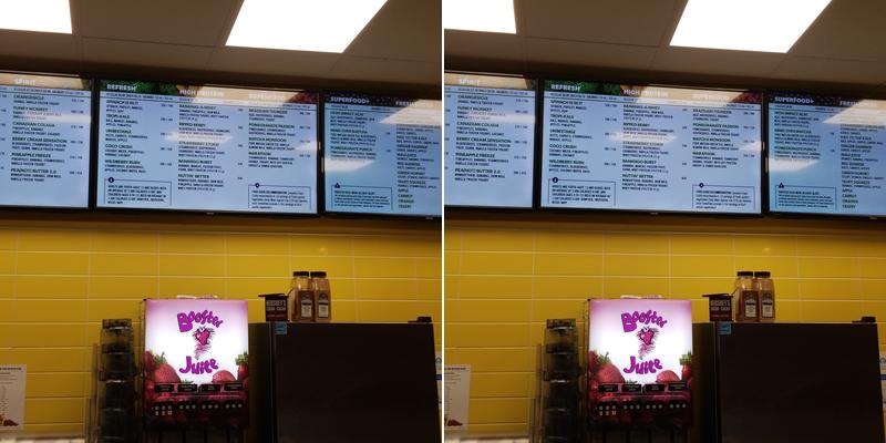 Booster Juice Menu