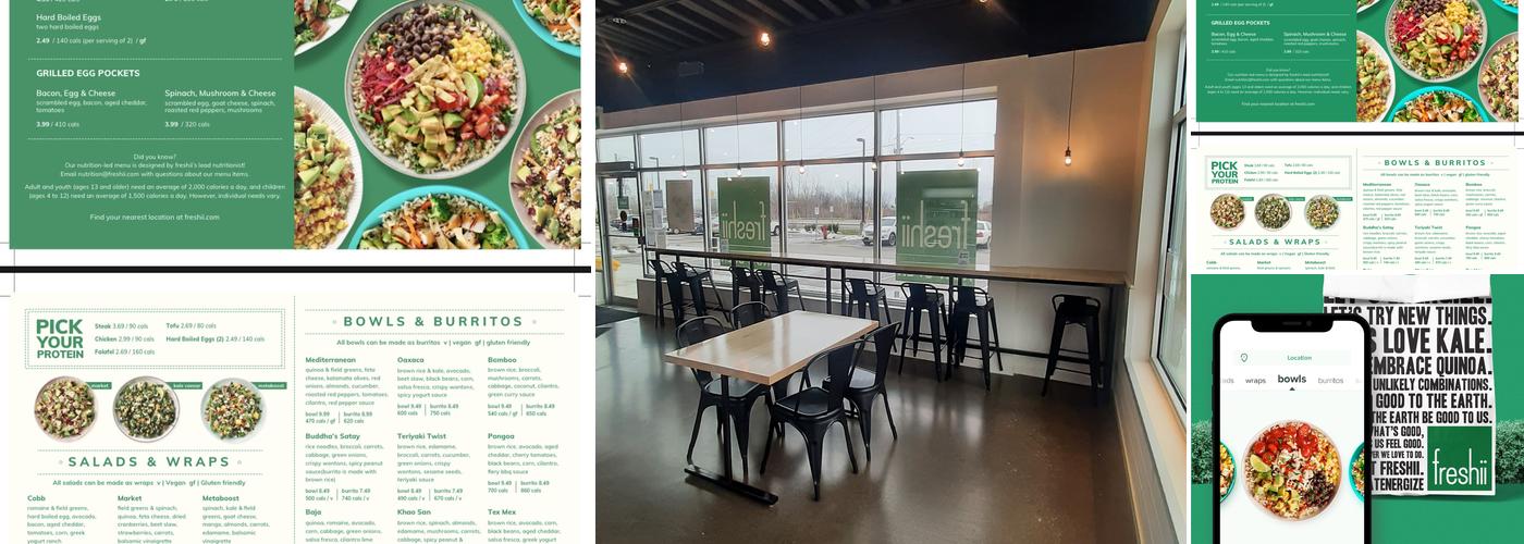 Freshii Menu