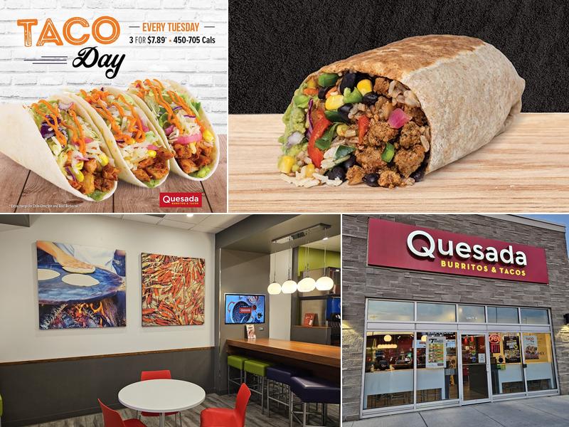 Quesada Burritos & Tacos 151 First St Unit 4, Collingwood