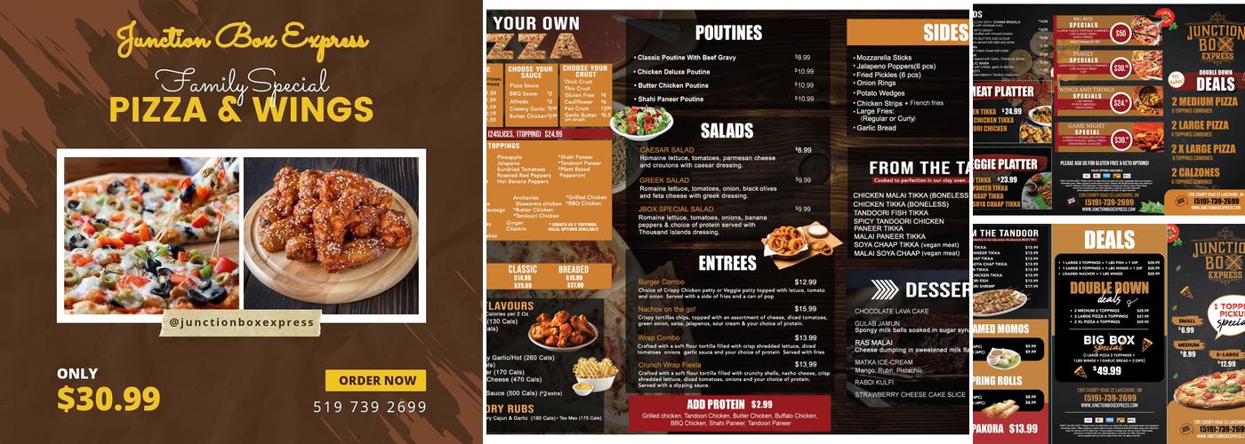 JUNCTION BOX EXPRESS Menu