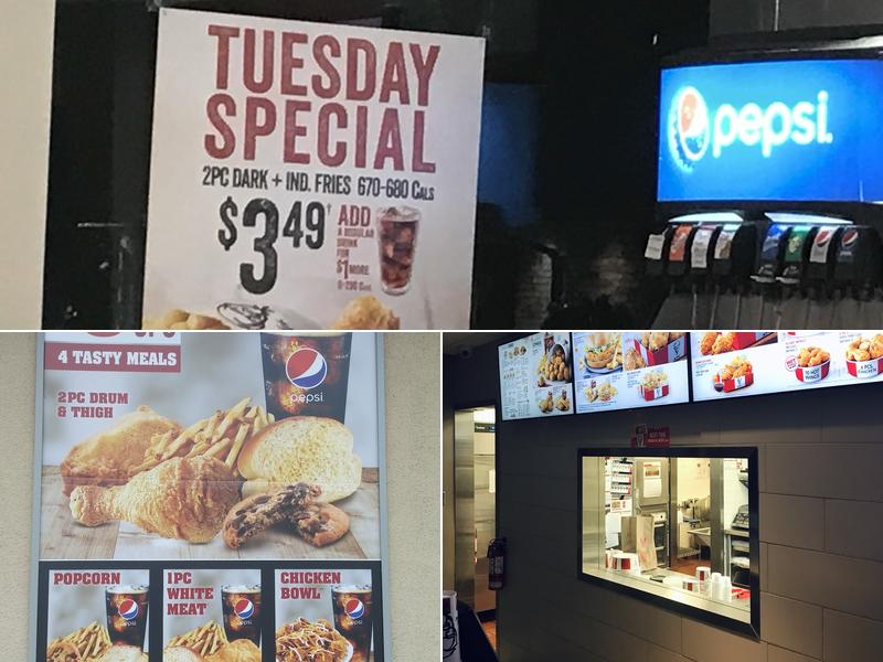 KFC Menu