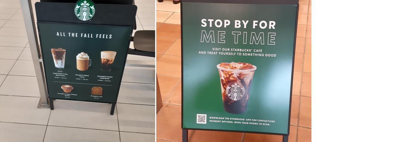 Starbucks Menu