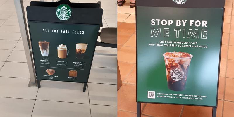 Starbucks Menu