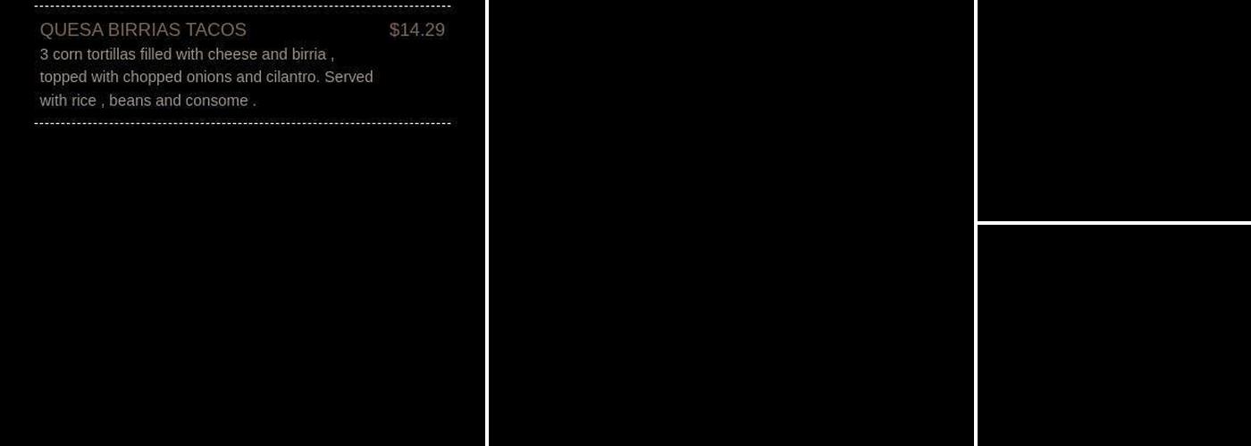 Habaneros Mexican Grill & Bar Menu