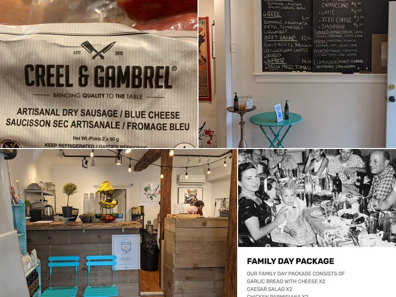 DiLuCa Fine Foods Smiths Falls Menu