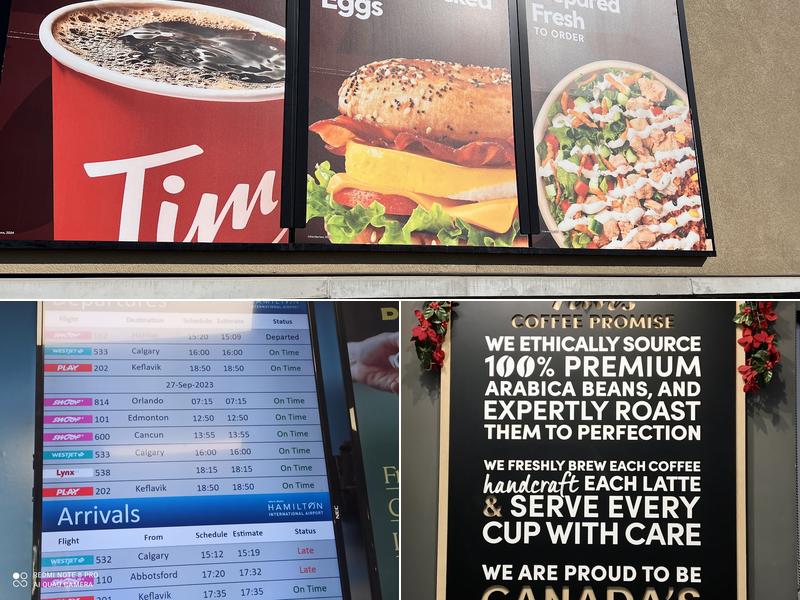 Tim Hortons Menu