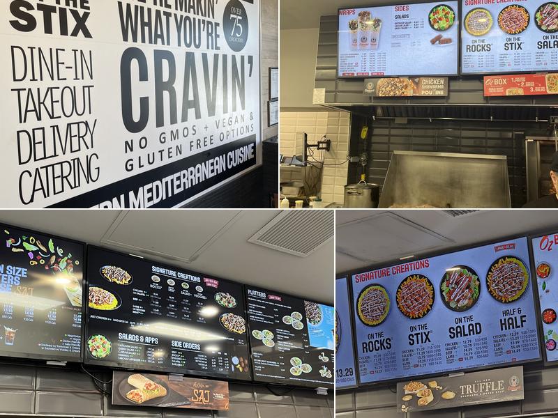 Osmow's Shawarma Menu