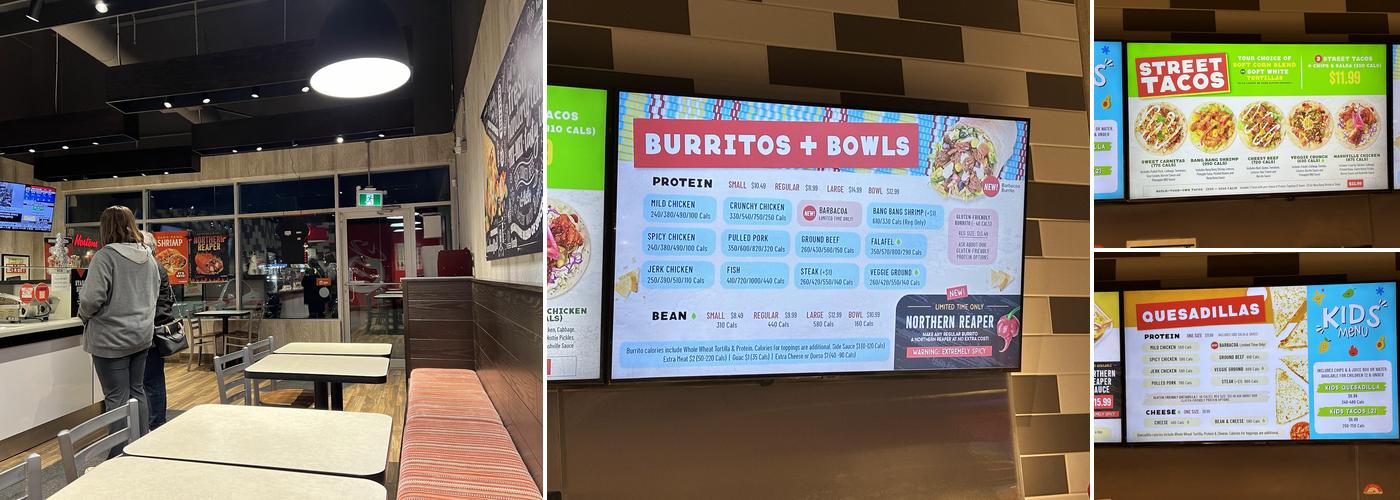 barBURRITO Menu