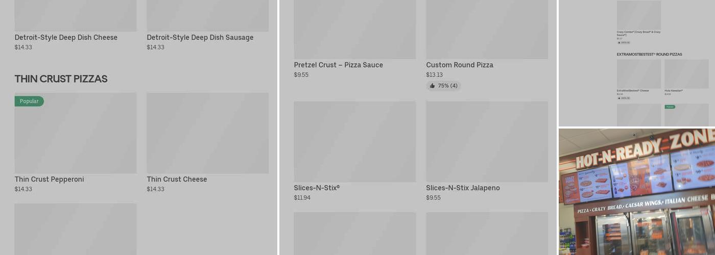 Little Caesars Pizza Menu