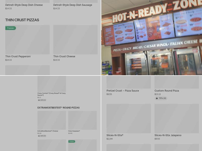 Little Caesars Pizza Menu