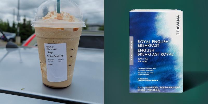 Starbucks Coffee Company Menu