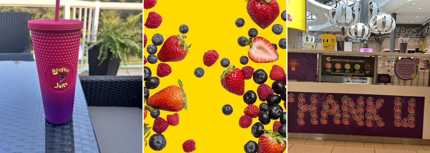 Booster Juice Menu