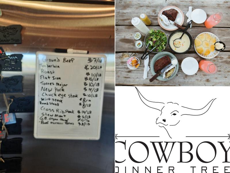 Cowboy Dinner Tree Menu
