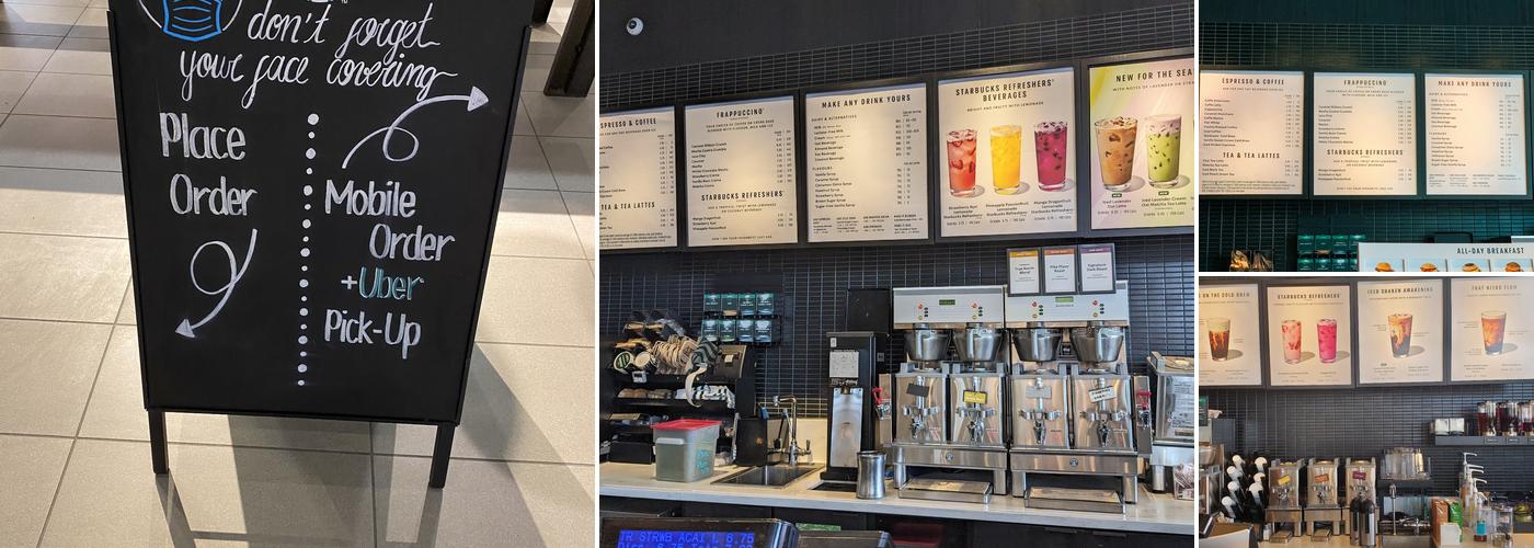 Starbucks Menu