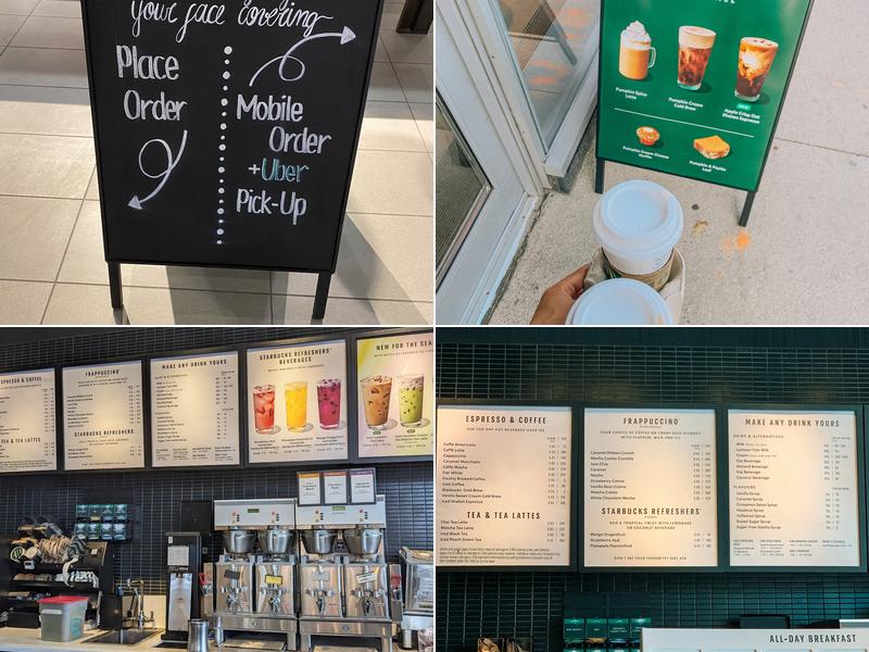 Starbucks Menu