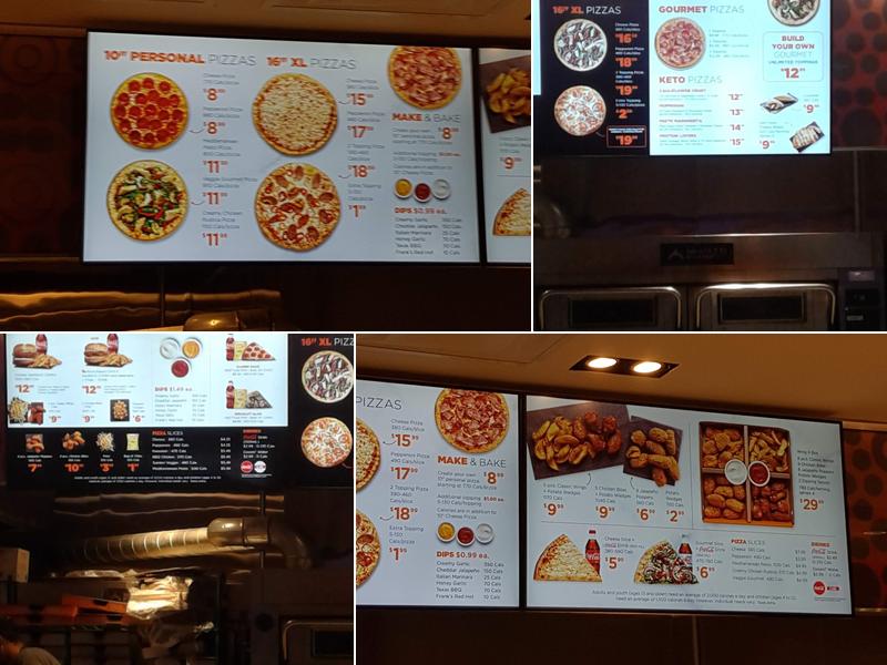Pizza Pizza Menu