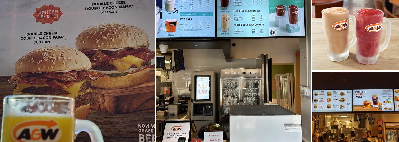 A&W Canada Menu