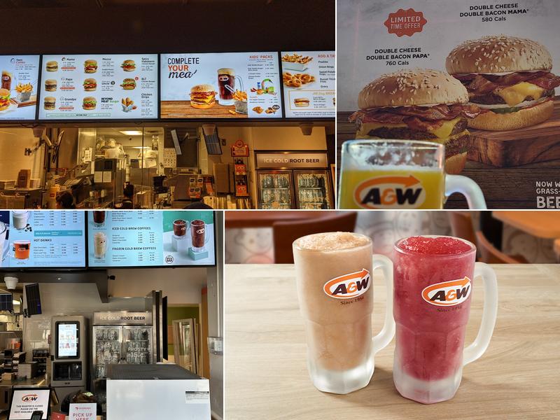 A&W Canada Menu