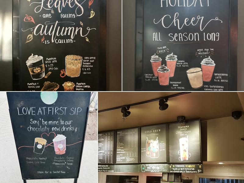 Starbucks Menu