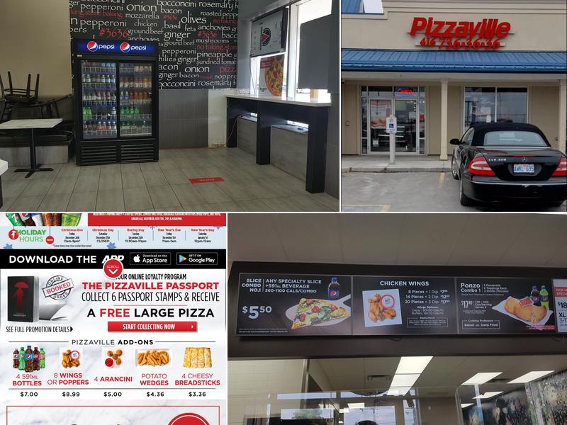 Pizzaville Menu