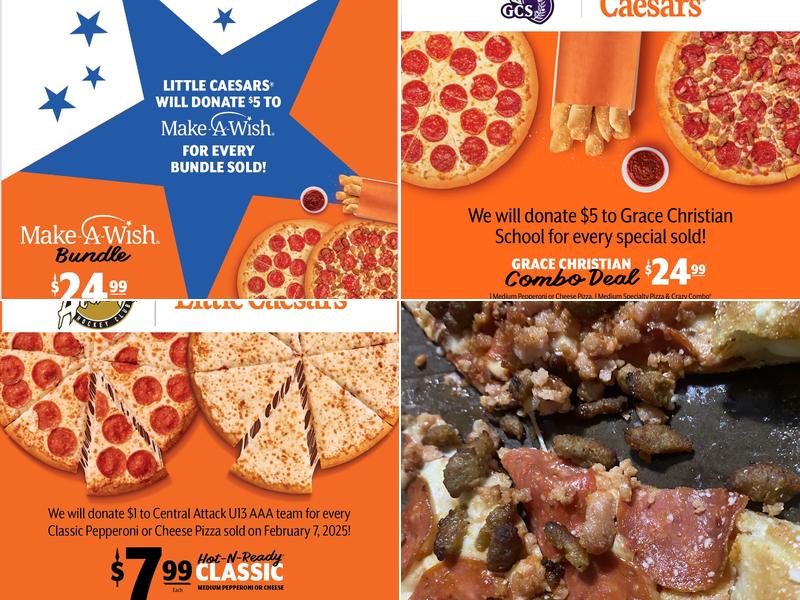 Little Caesars Pizza Menu