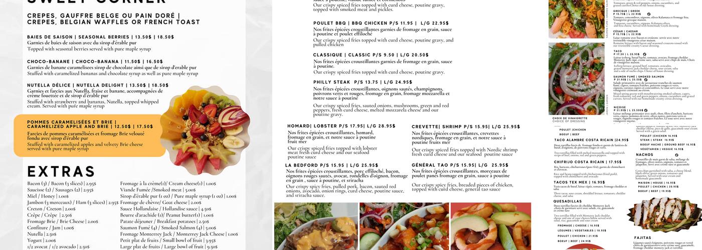Cafe Rouge Menu
