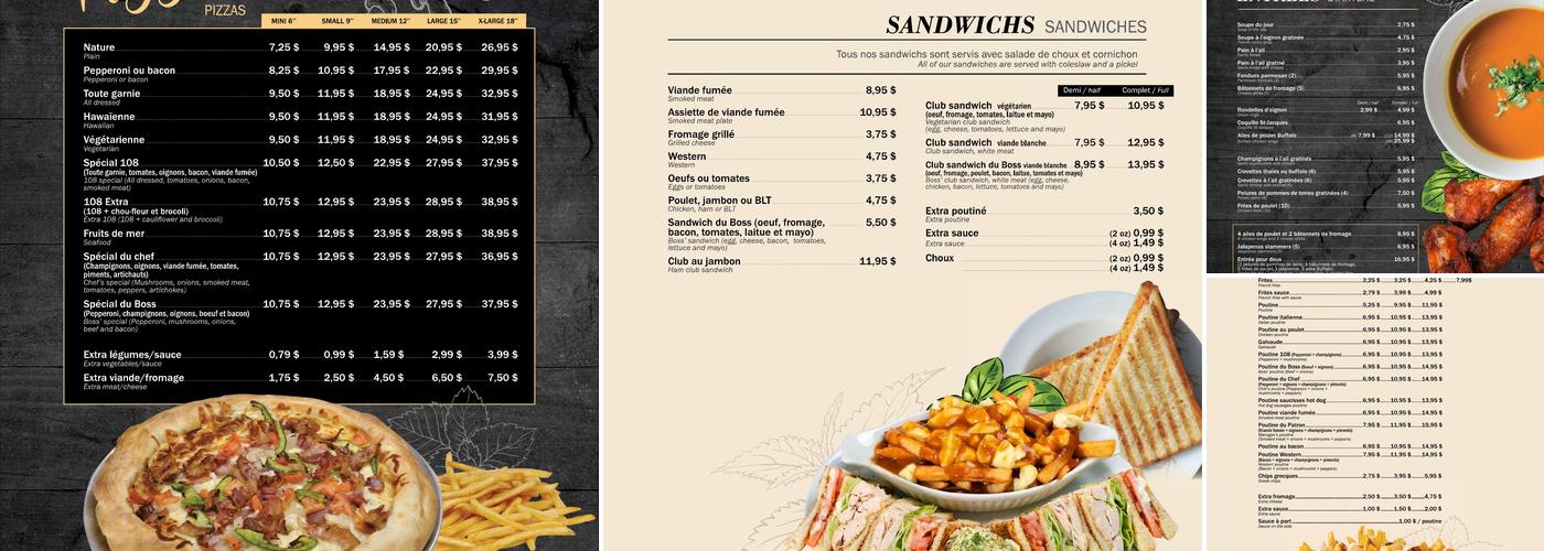 Resto 108 Menu