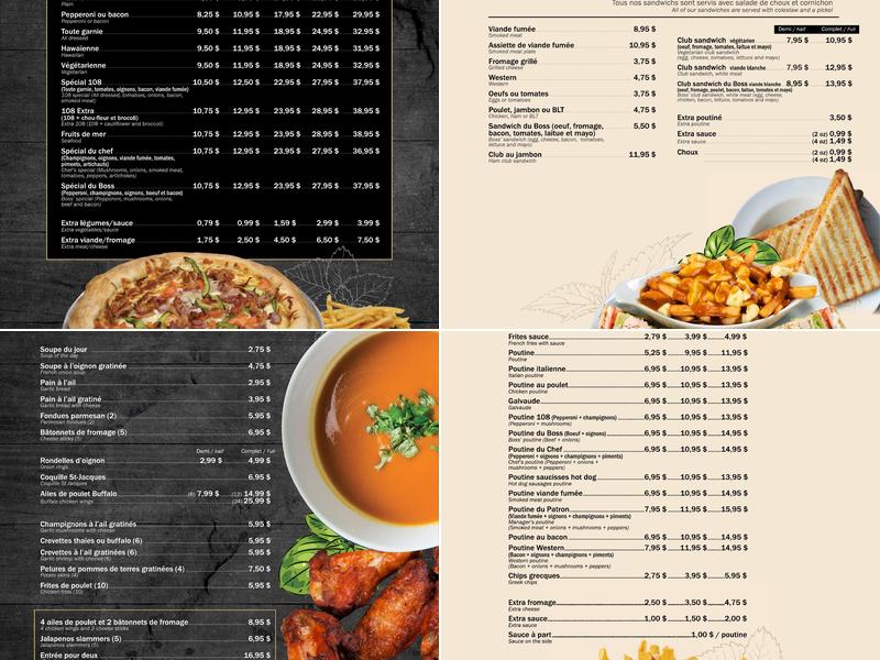 Resto 108 Menu
