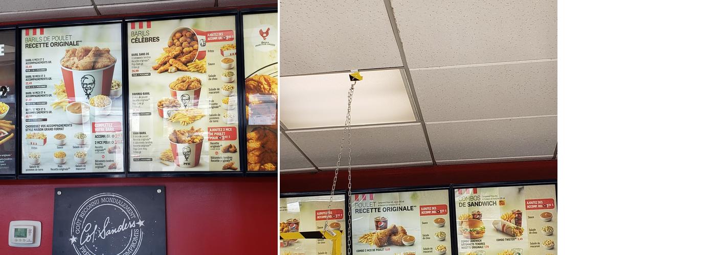 KFC Menu