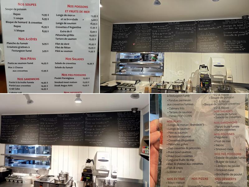 Poissonnerie Lauzier - Bistro de la mer Menu