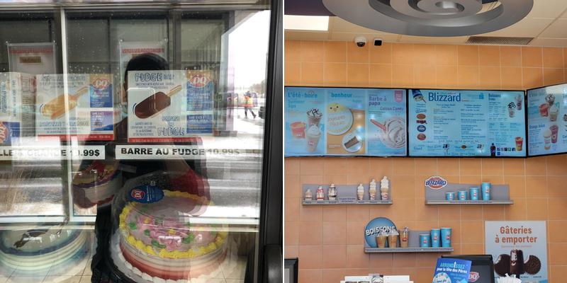 Dairy Queen (Treat) Menu