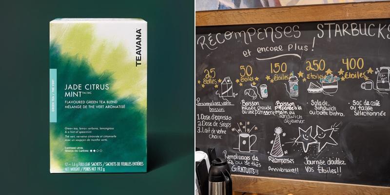 Starbucks Menu
