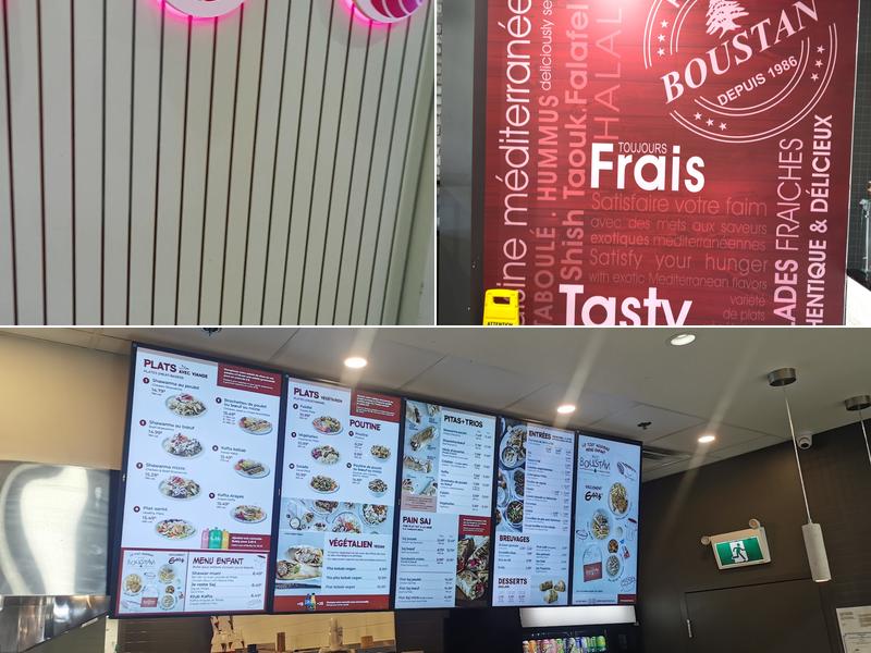 Restaurant Boustan Menu