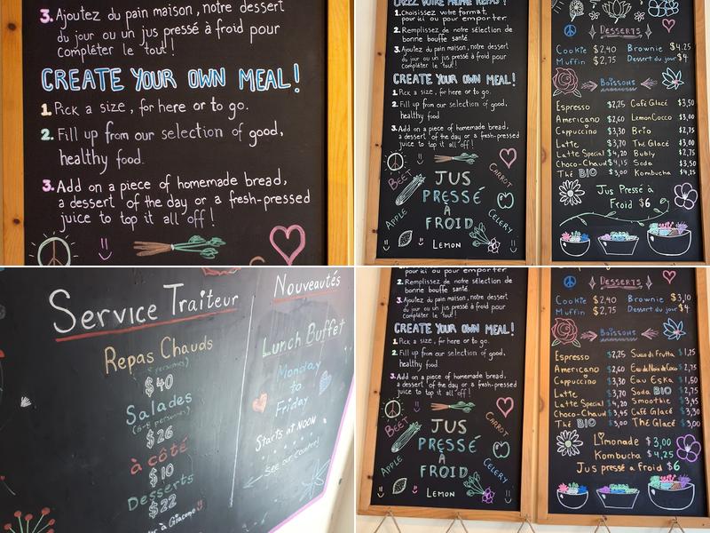 Caffè della Pace Menu