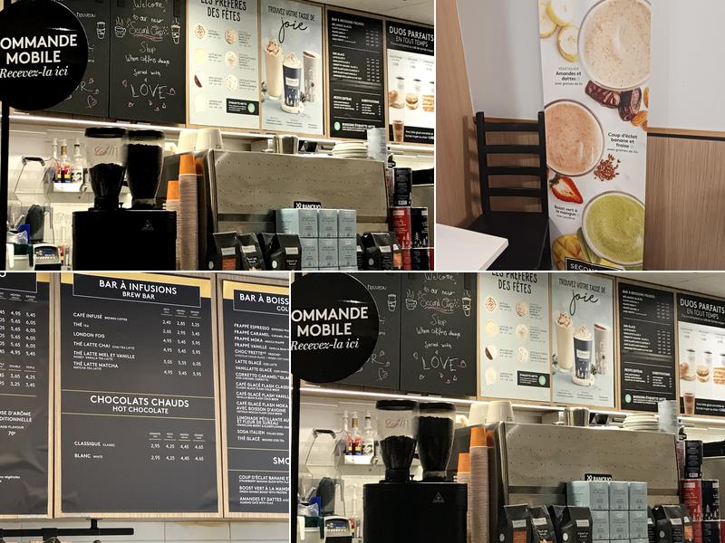 Second Cup Café Menu