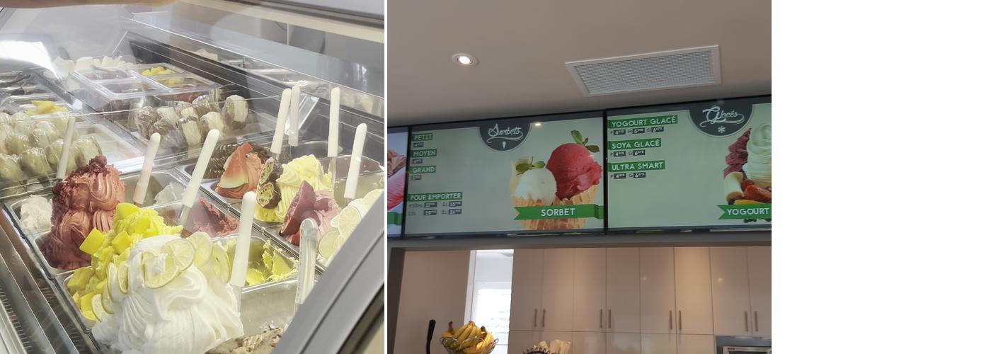 The Creamery Saint-Eustache, Milk Bar Menu