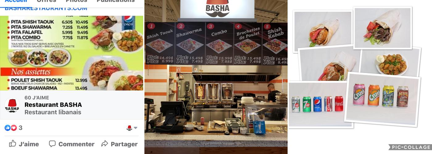 Basha Restaurant Menu