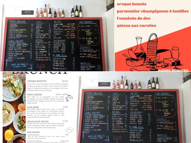 Café La Bezotte Menu