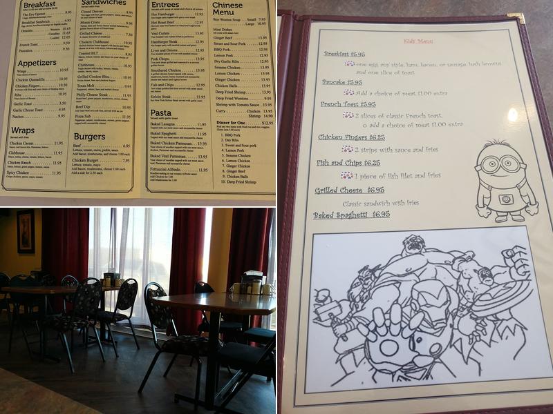 Pepper Tree Restaurant Menu