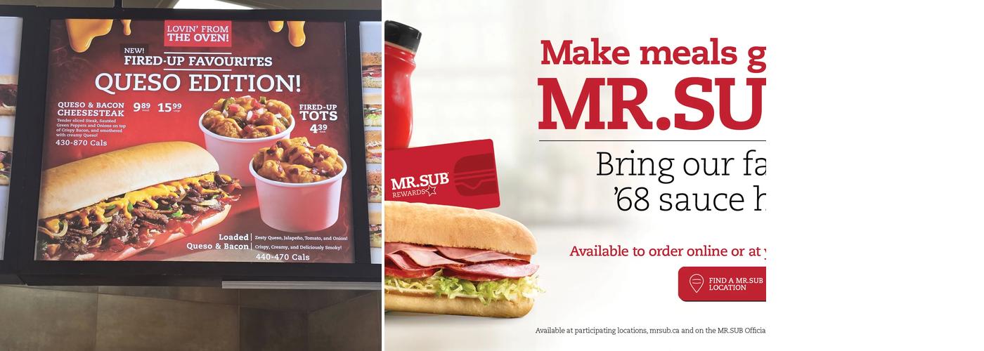 Mr.Sub Menu