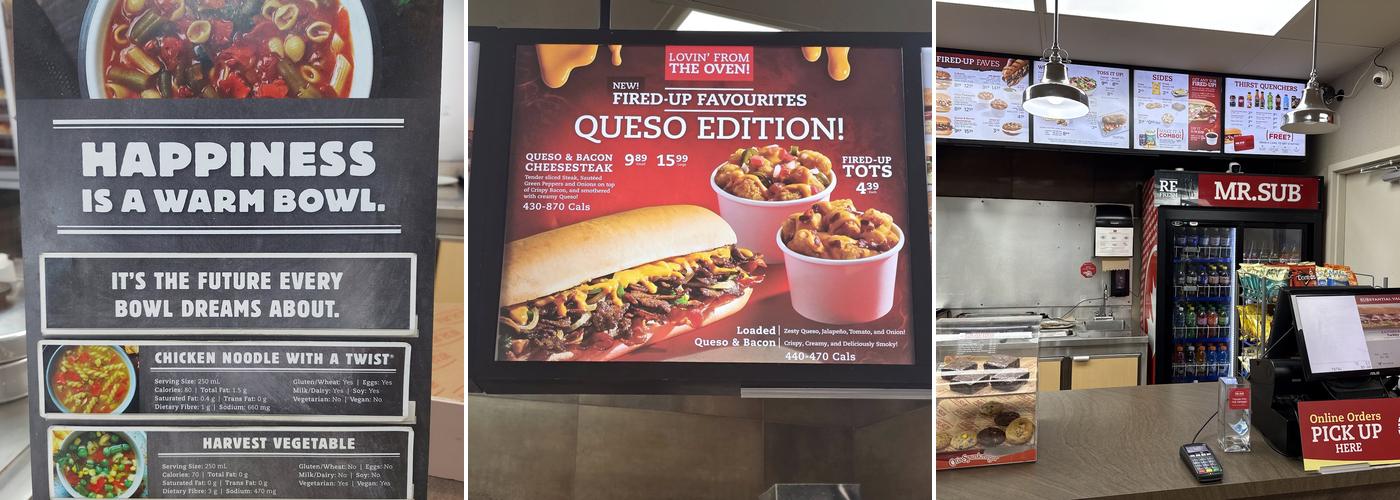Mr.Sub Menu