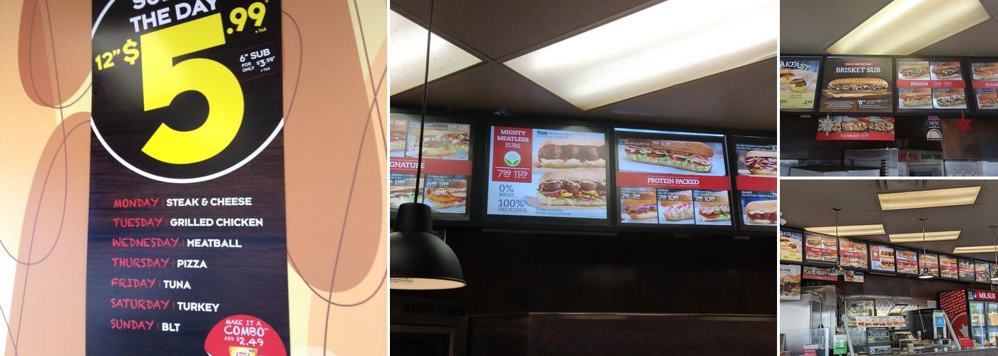 MR.SUB Menu