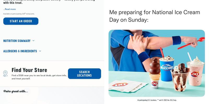 Dairy Queen Grill & Chill - Aurora Menu