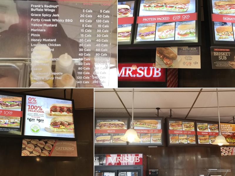 Mr.Sub Menu