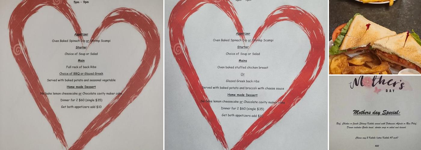 Amanda Pizza + More Menu